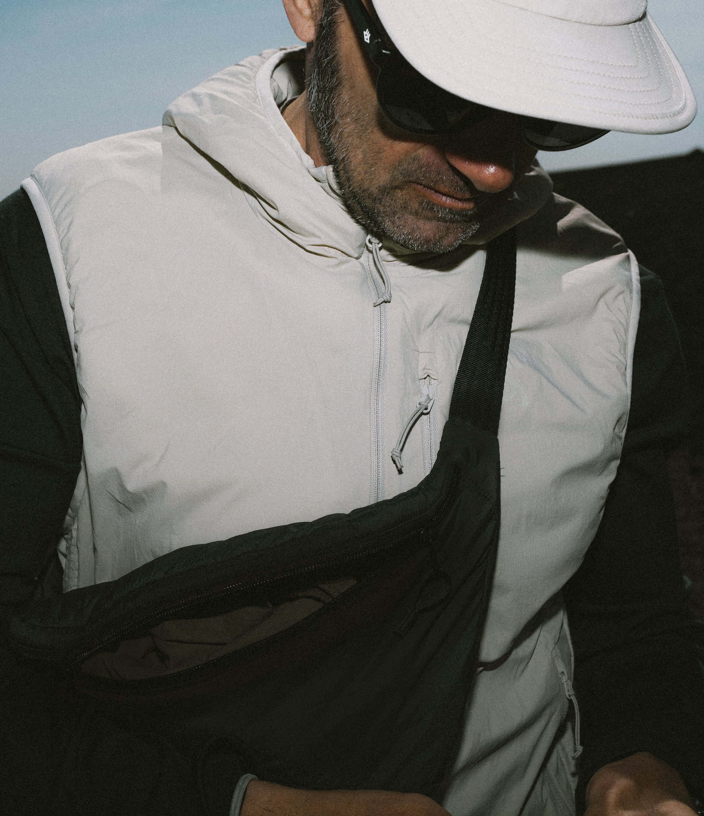 SS25 The Zeroweight running vest 2.0 agate gray men 