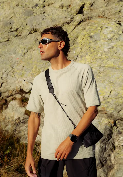 SS26 Performance Reinvented CLP carousel cubic merino men