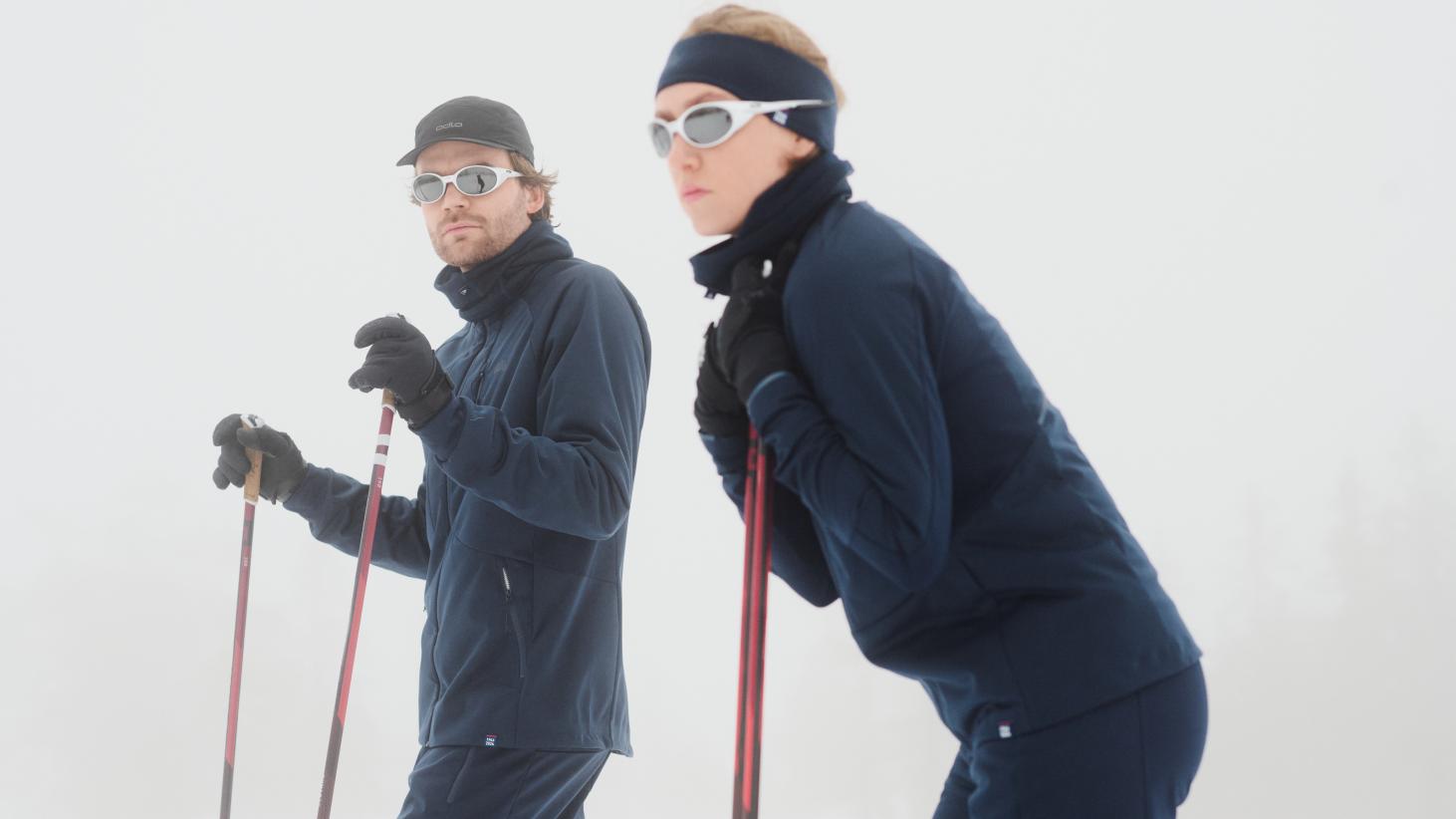 FW26 80 Years Strong CLP Landscape Shoppable Zeroweight X-Warm jacket and pants women D