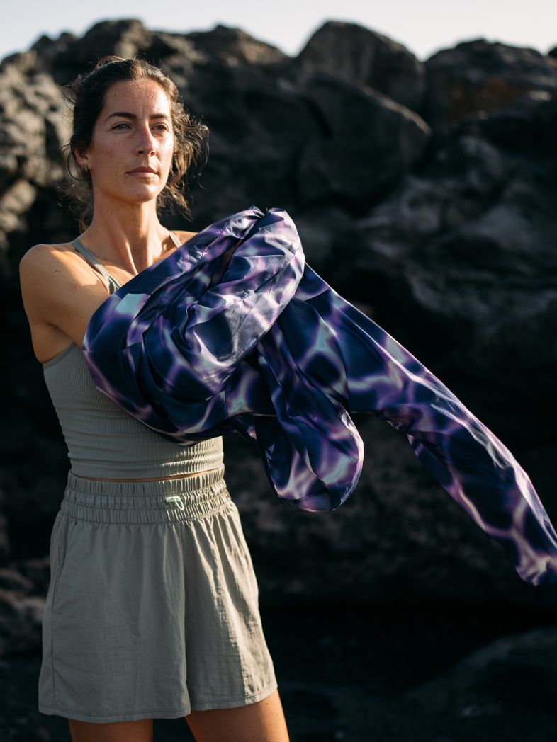 Half width tout Feel the energy jacket women