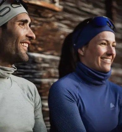 FW25 Half width tout grid for Cross-Country Outfit Base Layer