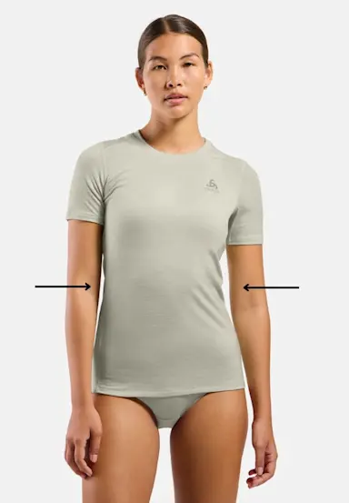 Content cards Size guide Fitting types fitted fit