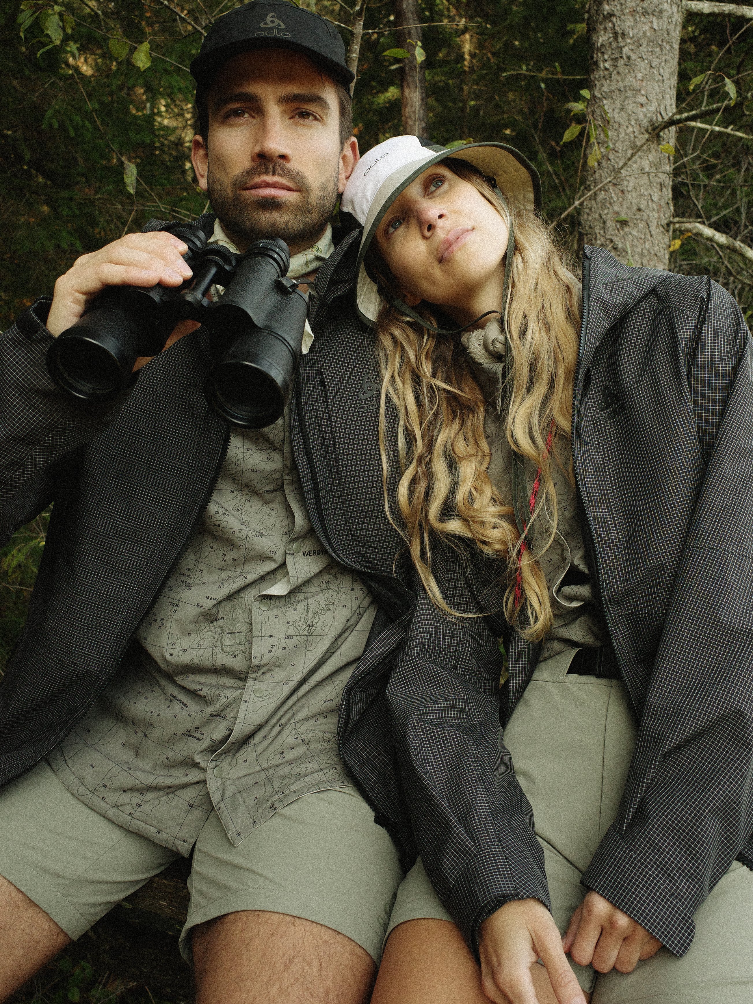 SS26 Shifting Elements CLP half tout grid jackets