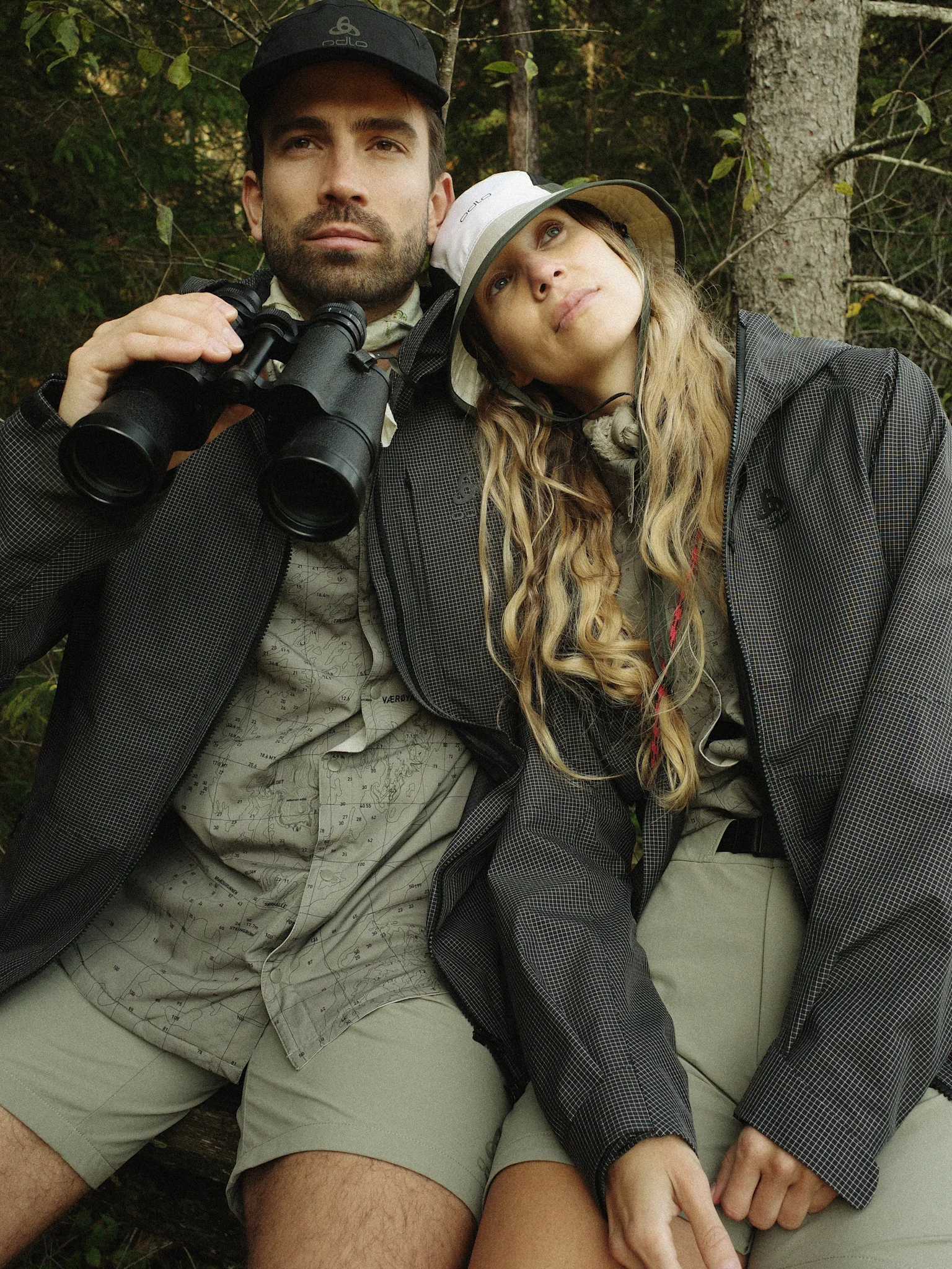 SS26 Shifting Elements CLP half tout grid jackets