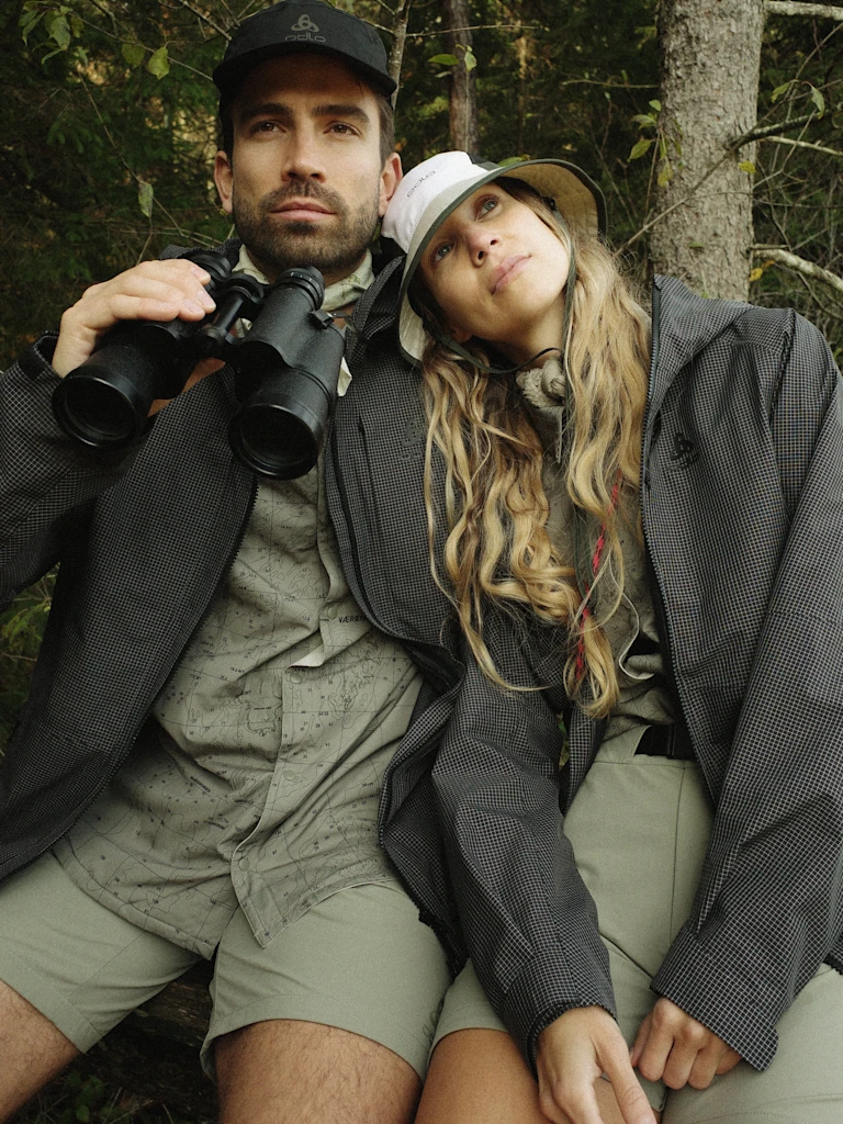SS26 Shifting Elements CLP half tout grid jackets