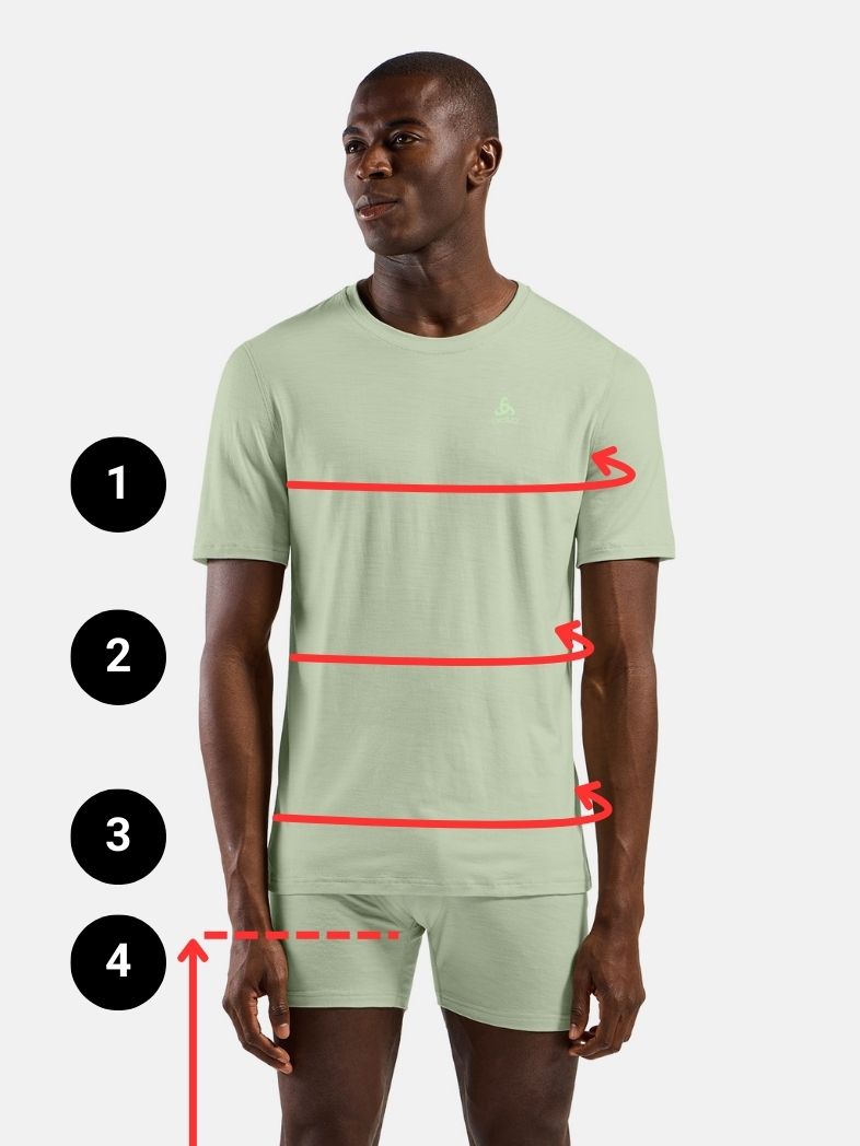 Half width tout Size guide 