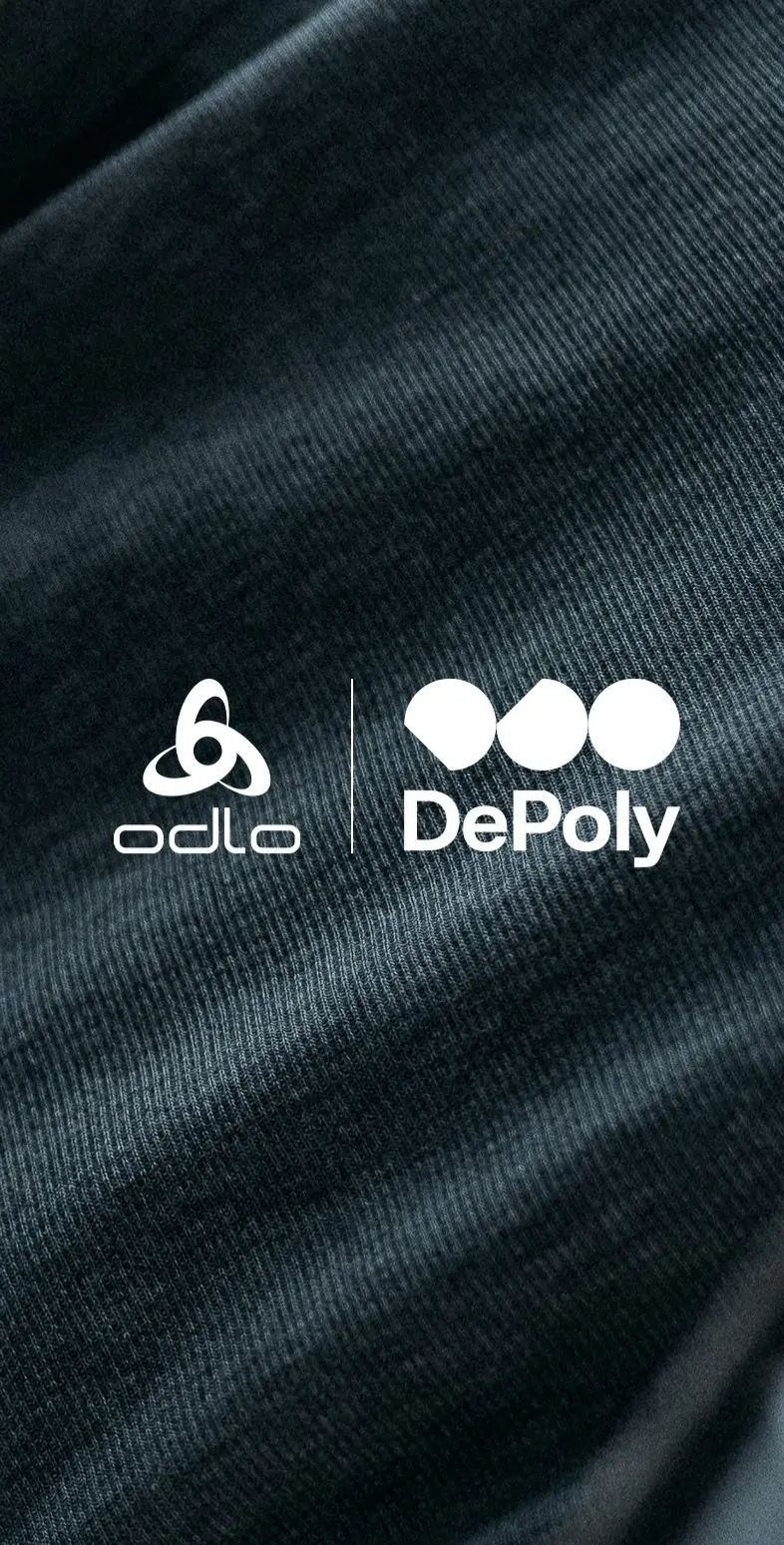 Hero banner Odlo x DePoly close the loop D