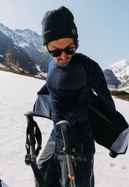 Slokar Performance Wool Warm Base Layer Langarmshirt men - D