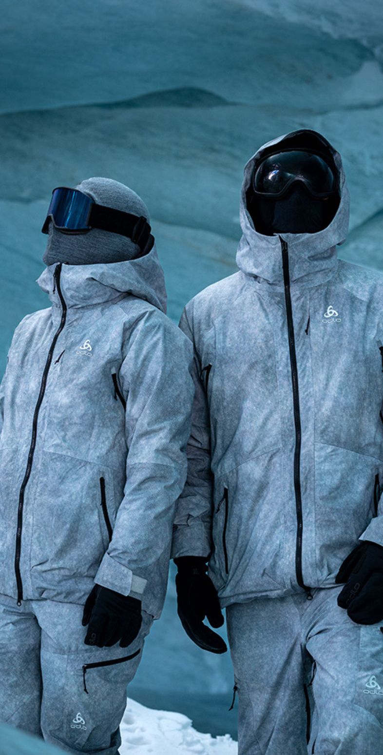 Odlo x POW Collective Voices ski outfit