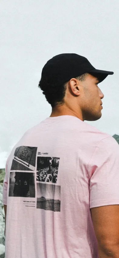 554782 merino 160 Postcards t-shirt