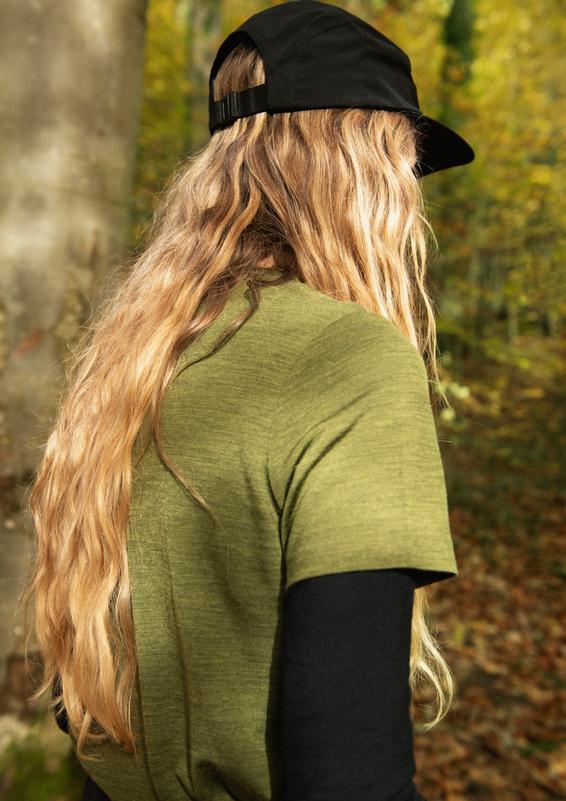 SS26 Shifting Elements CLP Portrait Shopable 3 women merino blend tee