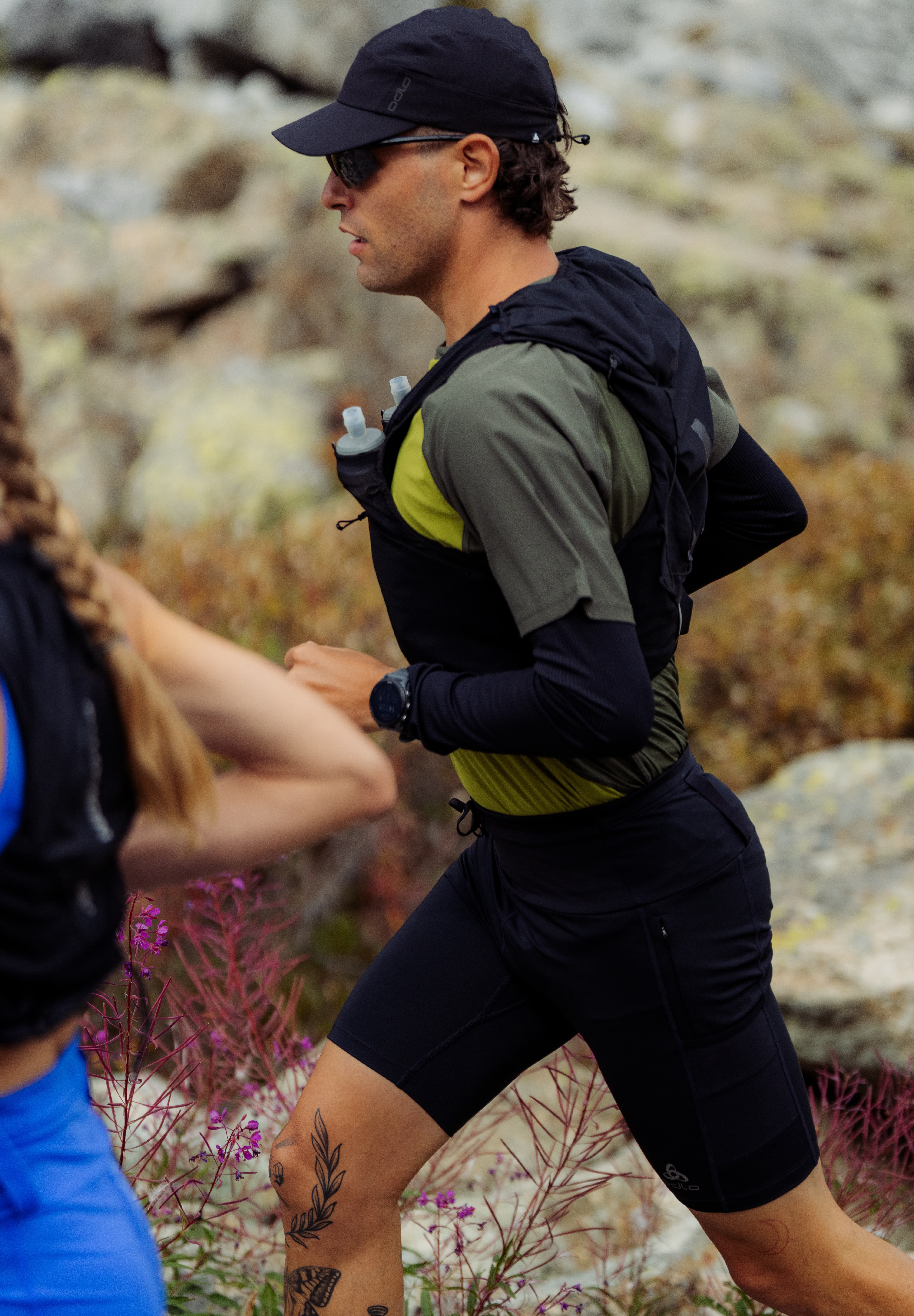 Running CLP card list grid tees men SS26