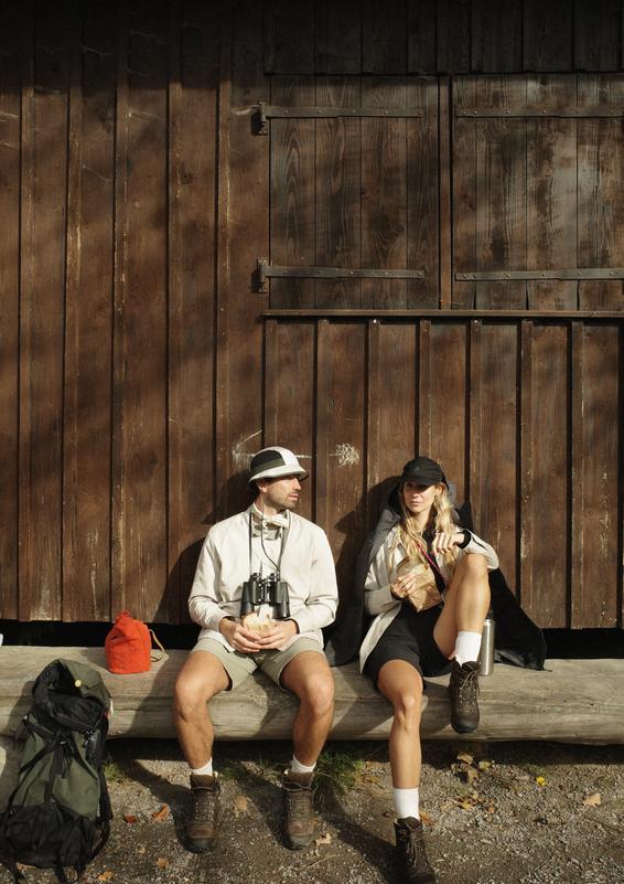 SS26 Shifting Elements CLP Portrait Shopable 5 unisex hiking outfit softshell