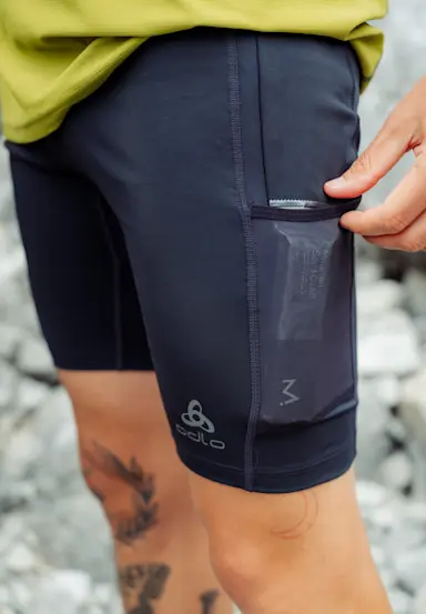 Running CLP card list grid running tights men SS26