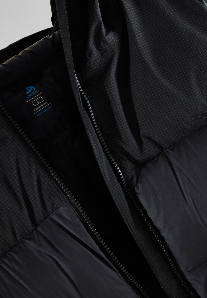 FW25 half tout grid newsroom Design Reawakened down jackets drop - hooded jacket
