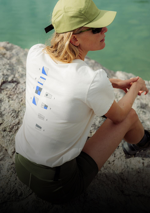 SS26 image The Ascent cotton blend Nautical Flags t-shirt cross-sell women
