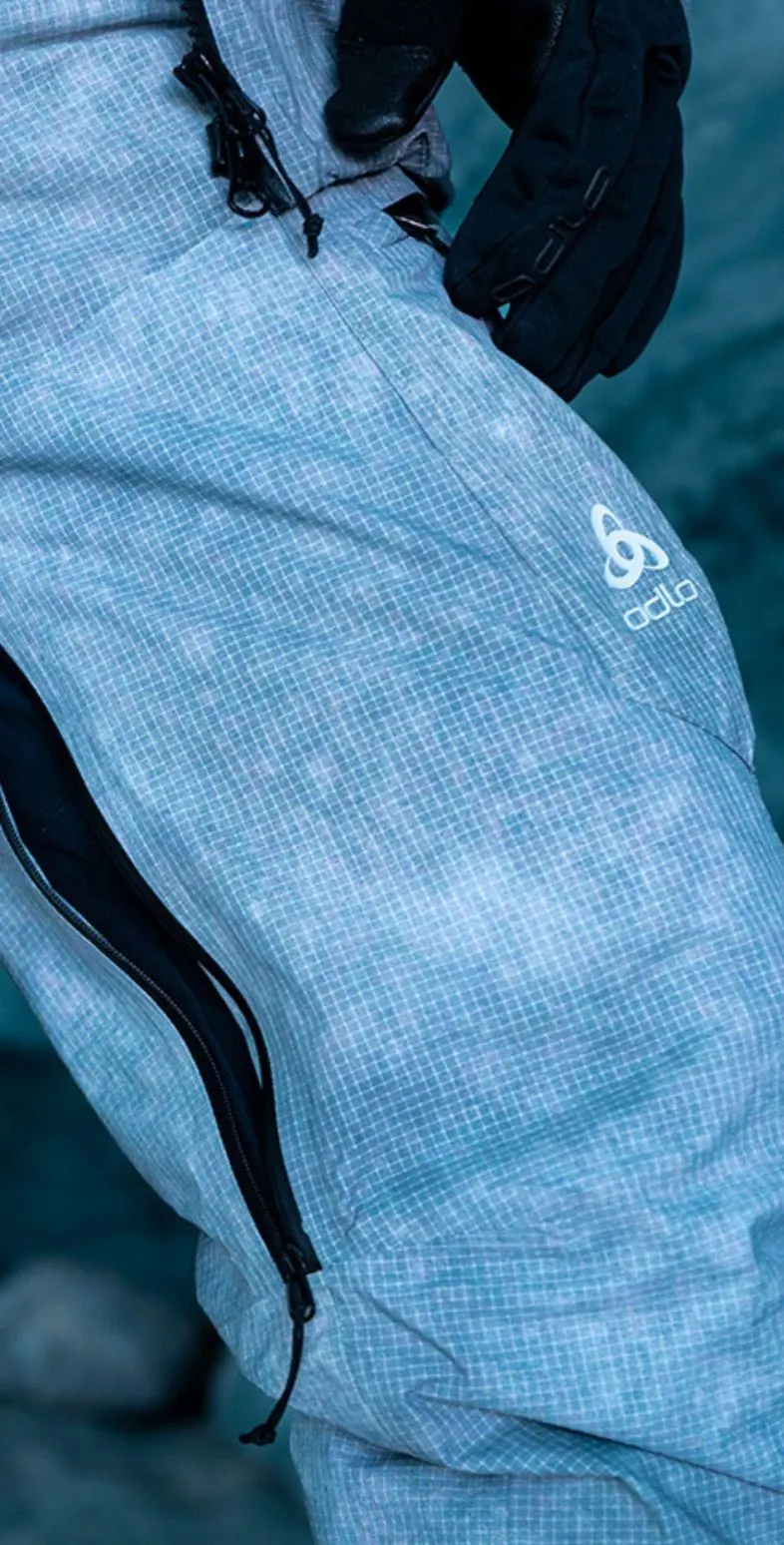 The Odlo x POW Collective Voices insulated ski pants FW25