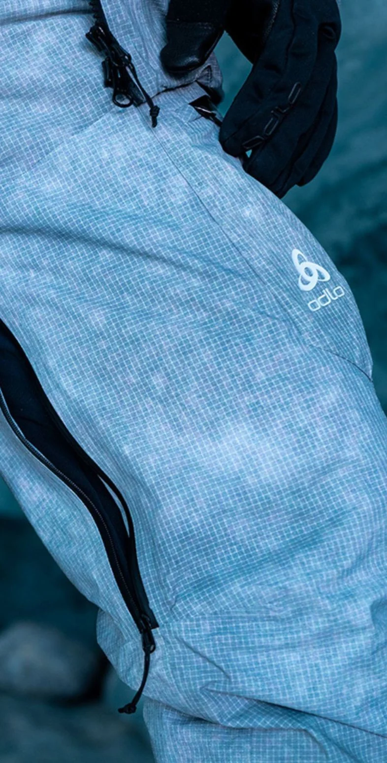 The Odlo x POW Collective Voices insulated ski pants FW25
