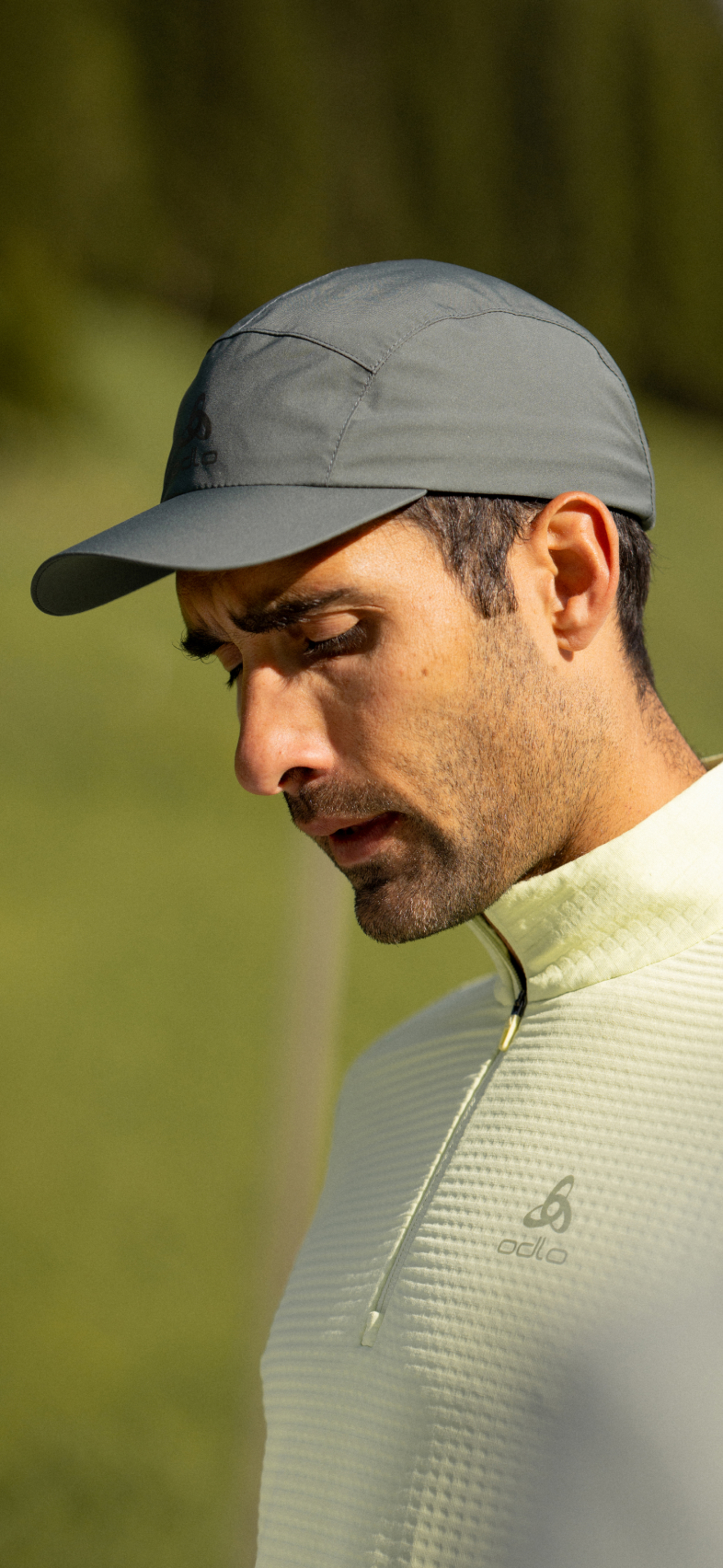 The Essentials Thermal half-zip running mid layer-FW25