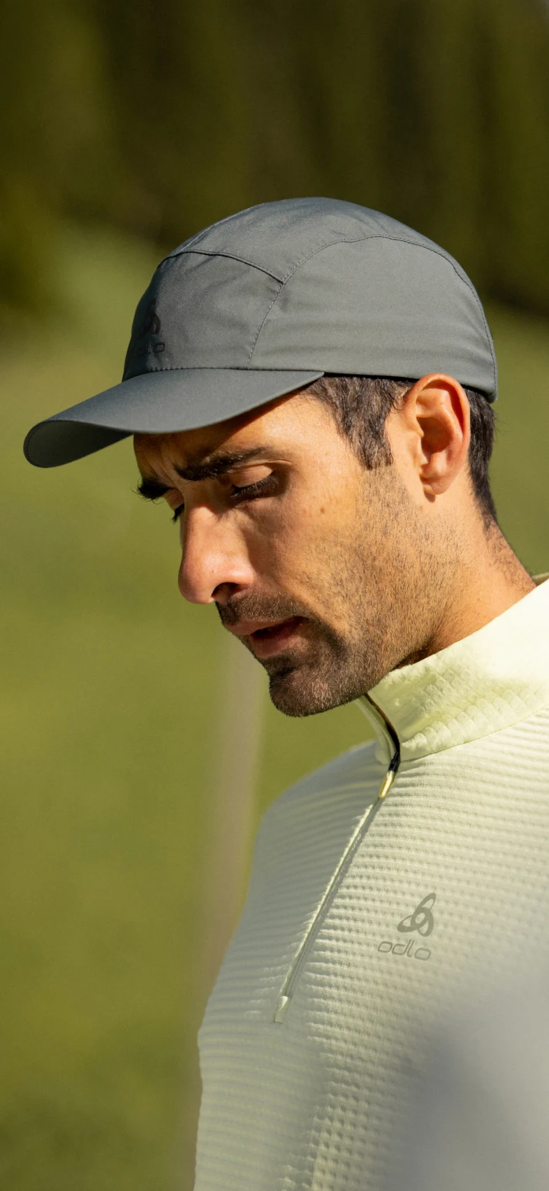 The Essentials Thermal half-zip running mid layer-FW25