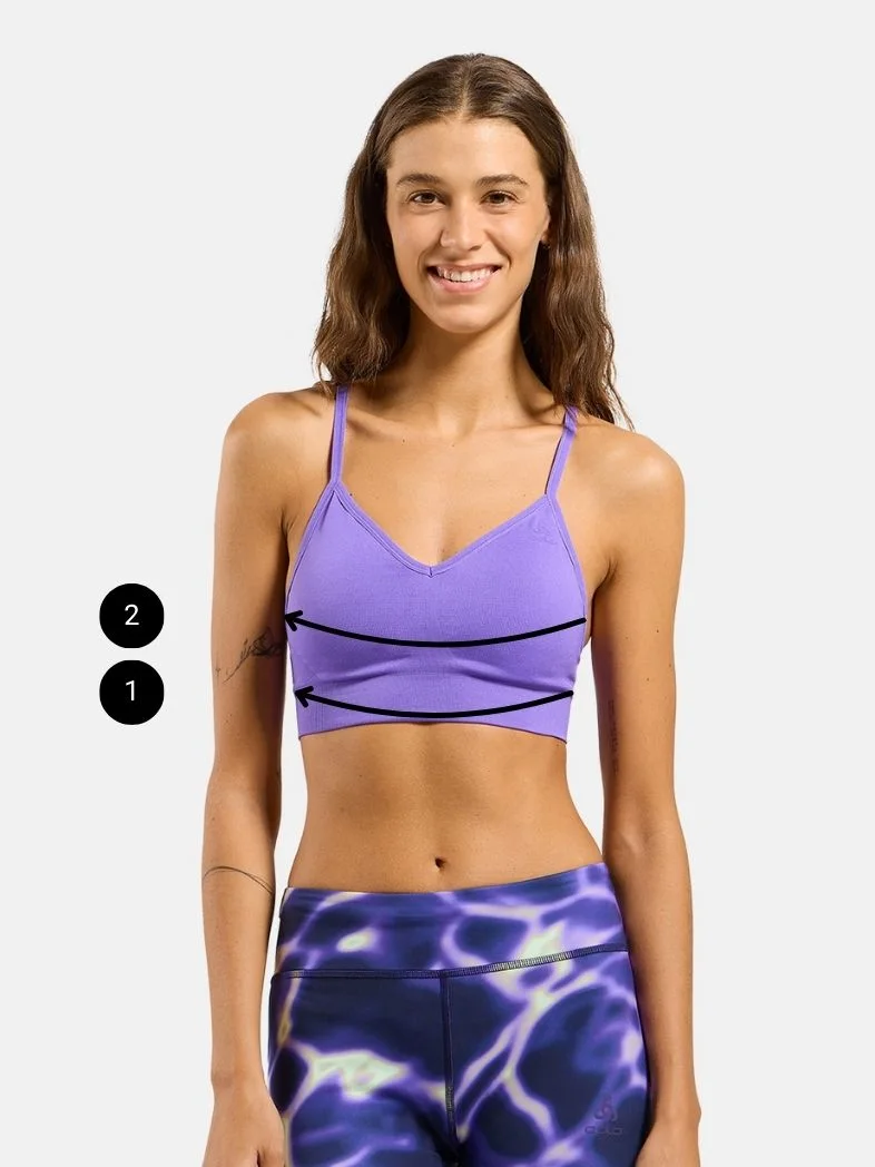 Half width tout Bra guide size