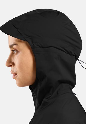 adjustable hood on x-alp jacket