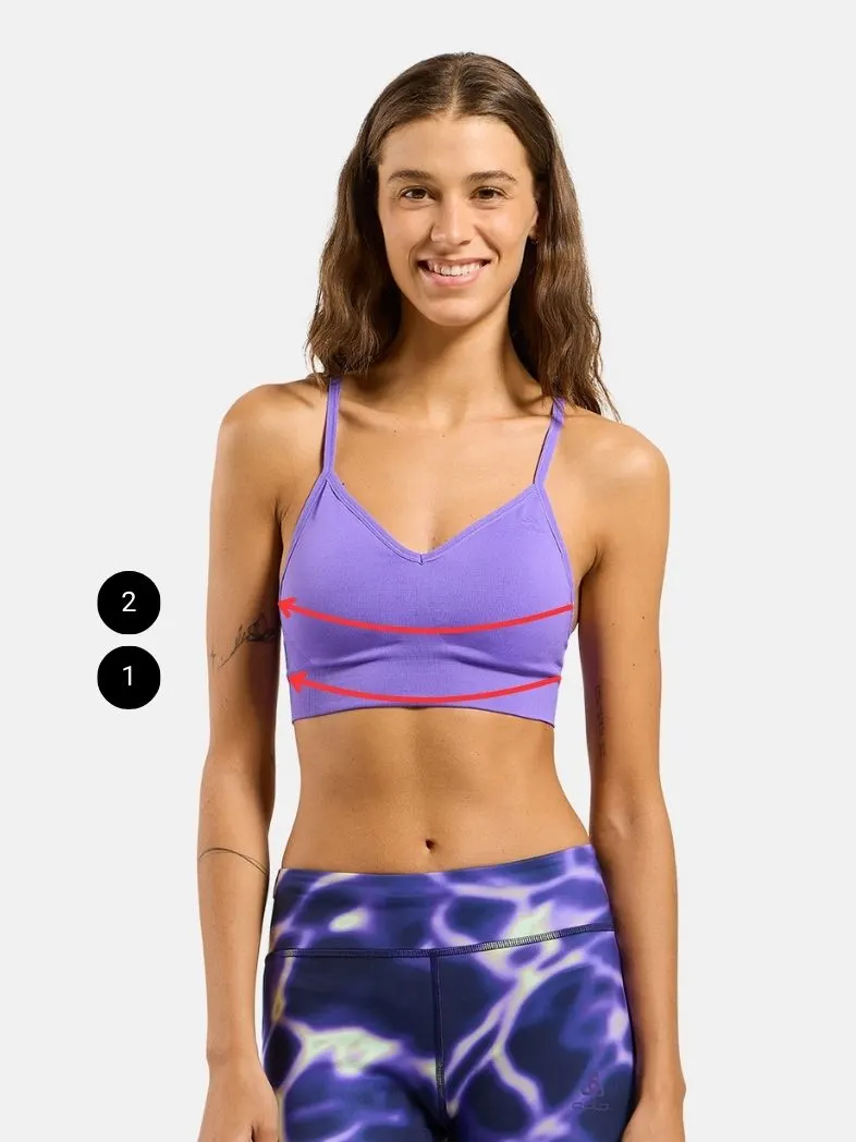 Half width tout Size guide Bra