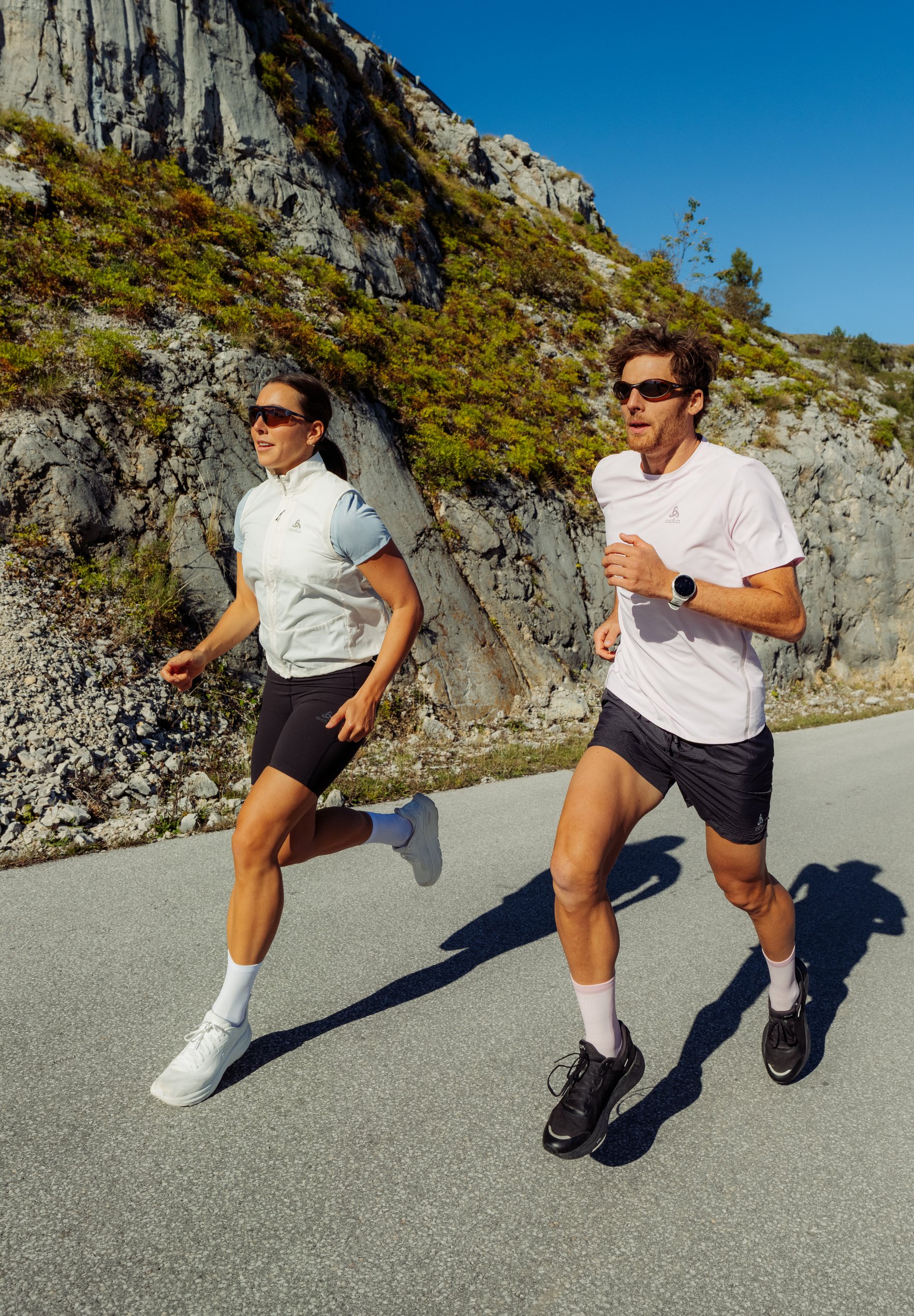 SS26 Teaser Summer Running Guide women men running in the sun