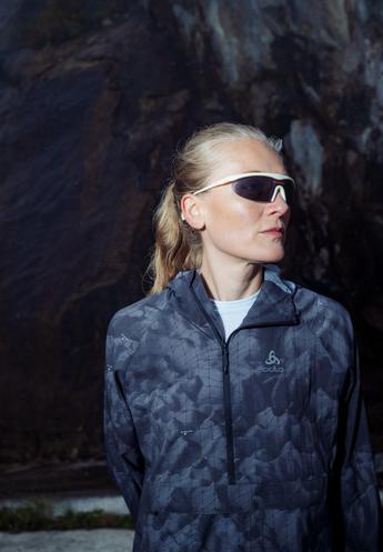 Windproof Zeroweight hyper print jacket