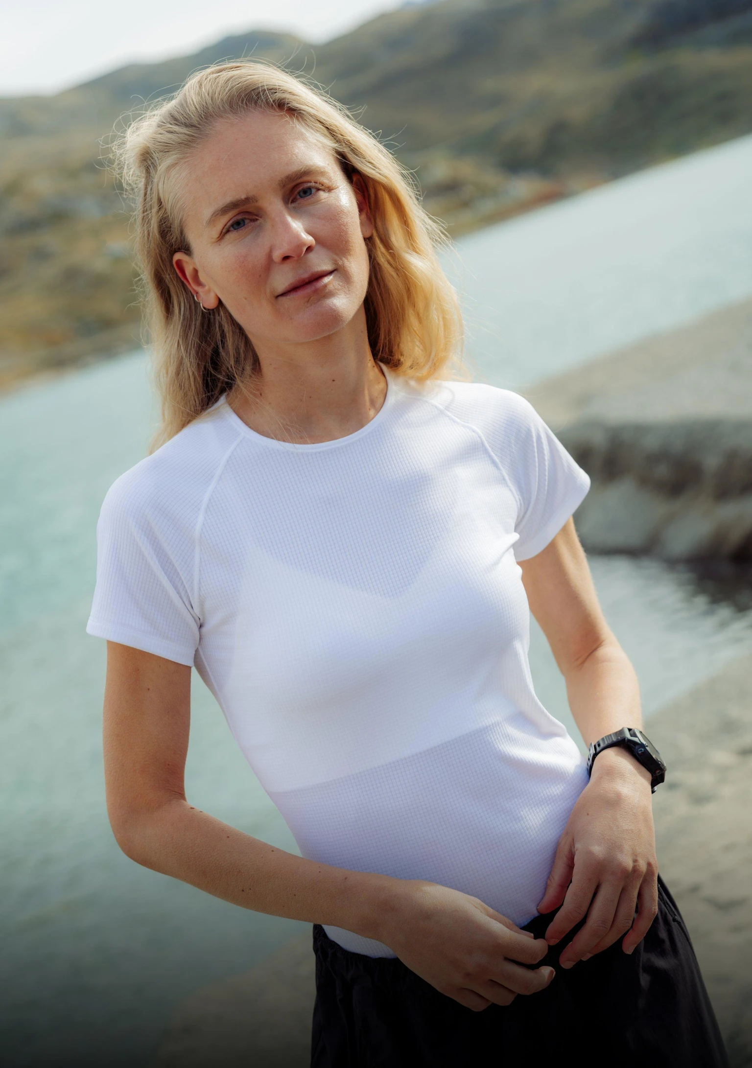 SS26 image The Cubic Light short-sleeve crew neck t-shirt cross-sell women