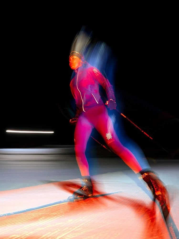 Half width tout grid image Odlo x Engadin Skimarathon 2025 Community warm-up event 