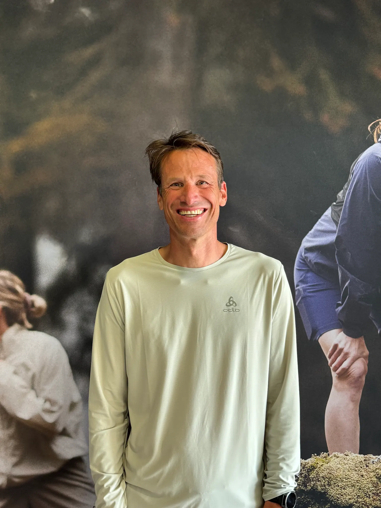 Marcus Mielke portrait with cross country ski