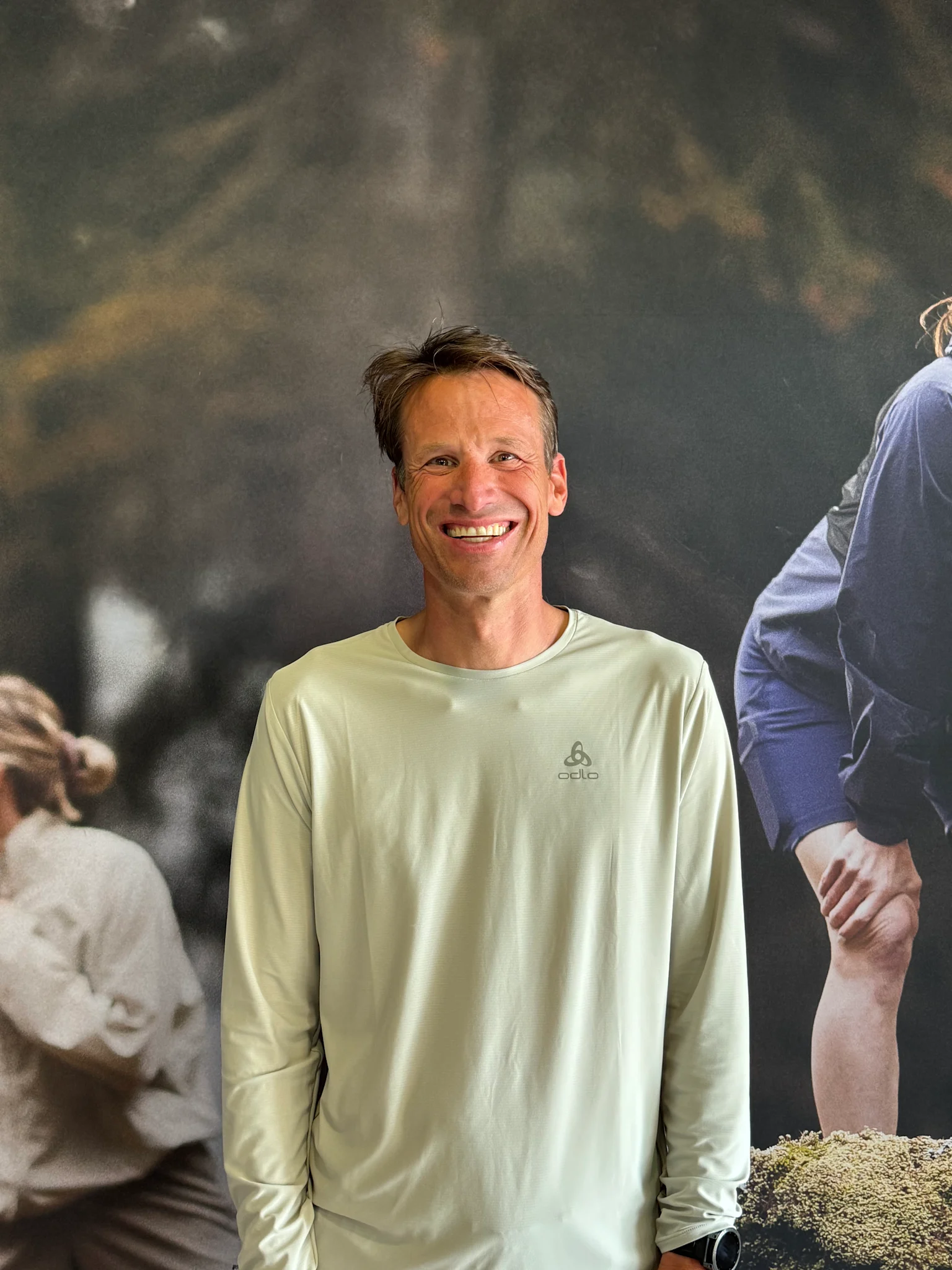 Marcus Mielke portrait with cross country ski