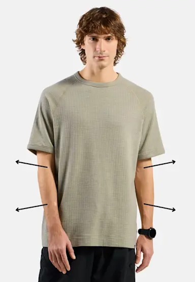 Content cards Size guide Fitting types casual fit