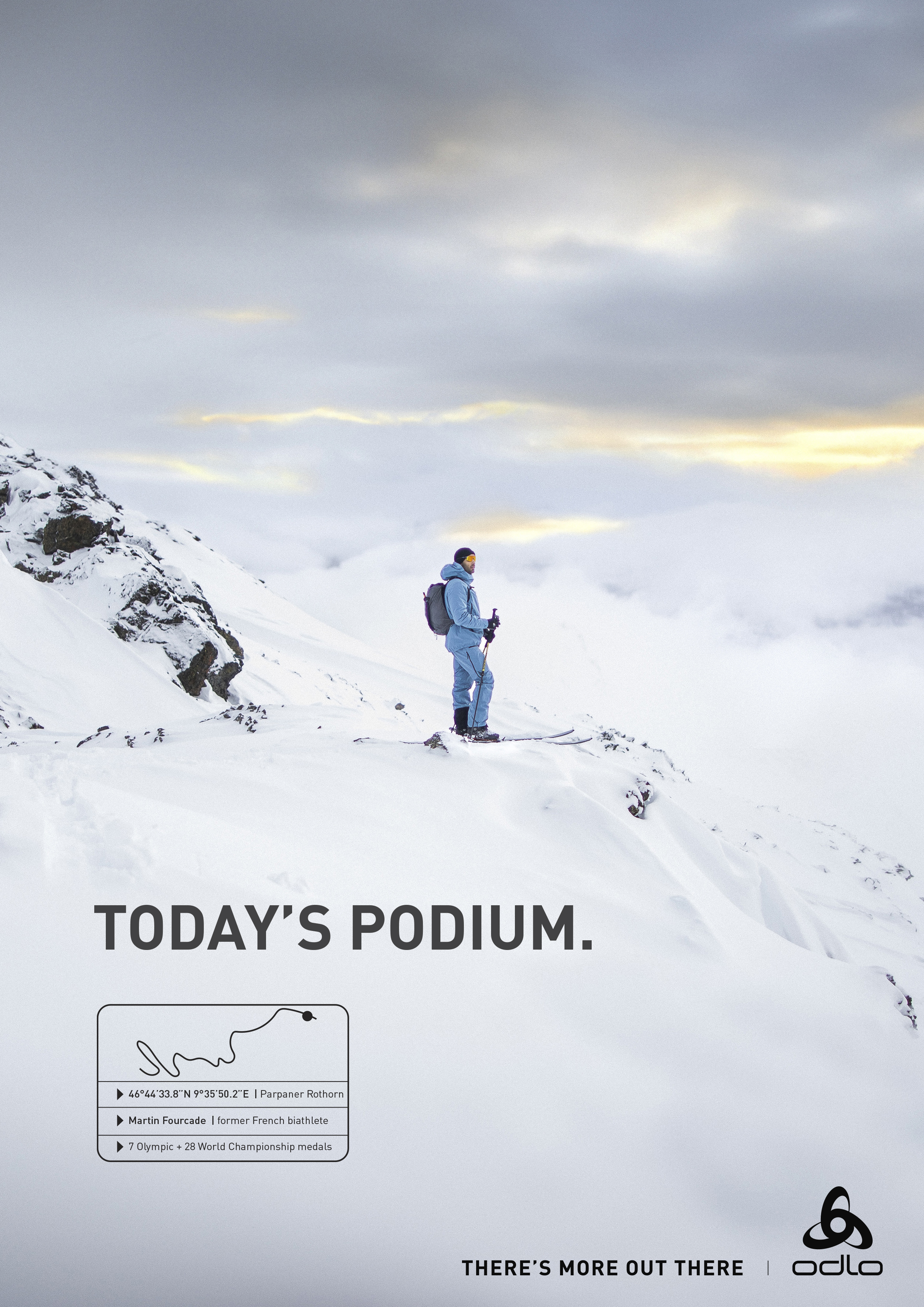 Martin Fourcade FW23 Brand Campaign SKi & Snow