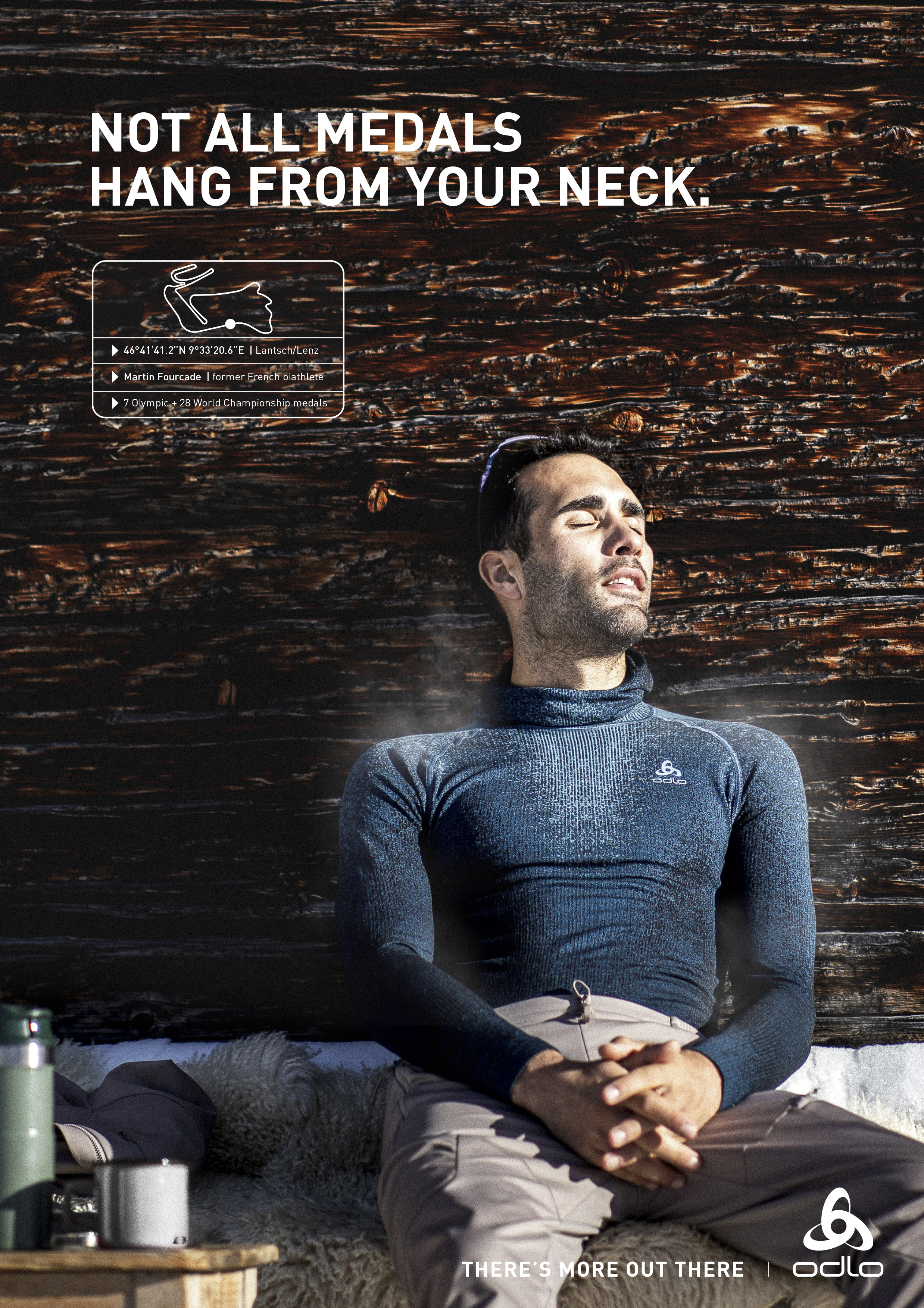 Martin Fourcade FW23 Brand Campaign Base Layer