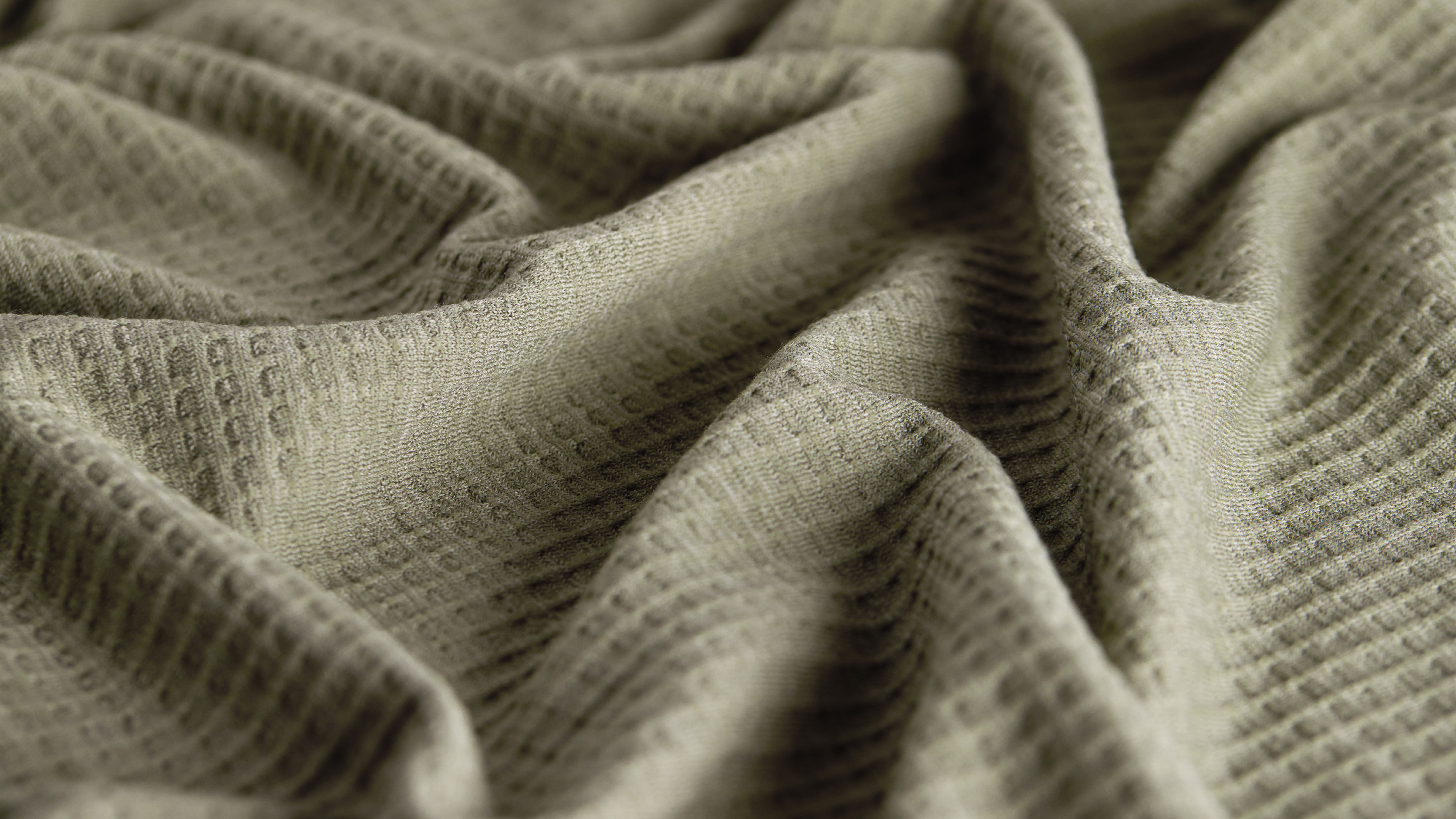 SS26 Performance Reinvented CLP shoppable landscape cubic merino brown fabric D