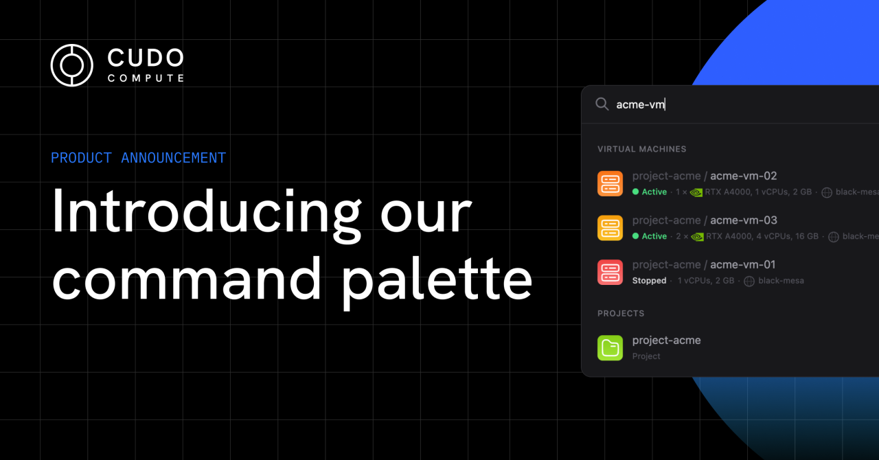 🚀 Introducing the command palette cover photo