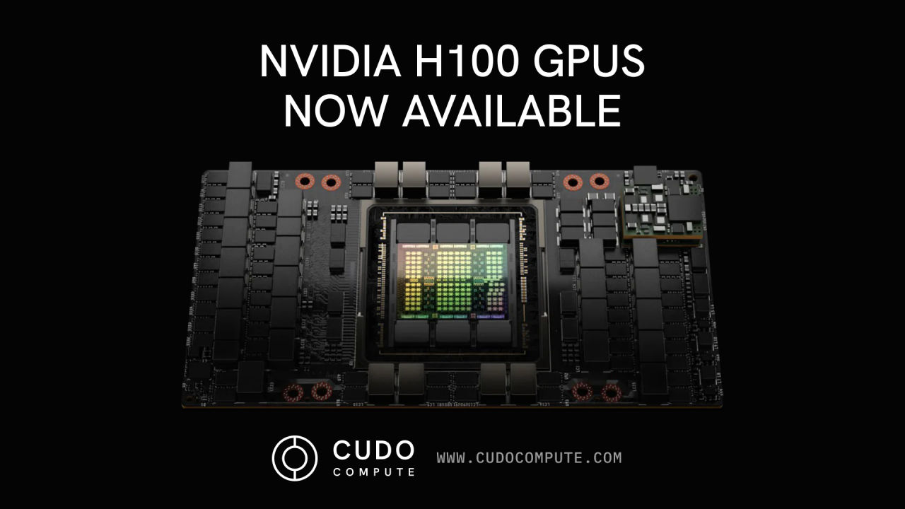 NVIDIA H100 GPUs now available on demand cover photo