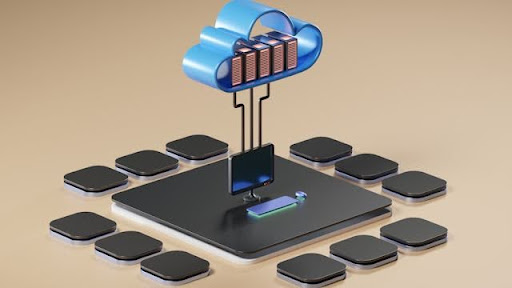 Cloud connectivity stock illustration