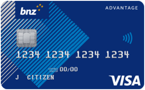 credit card image BNZ Advantage Classic