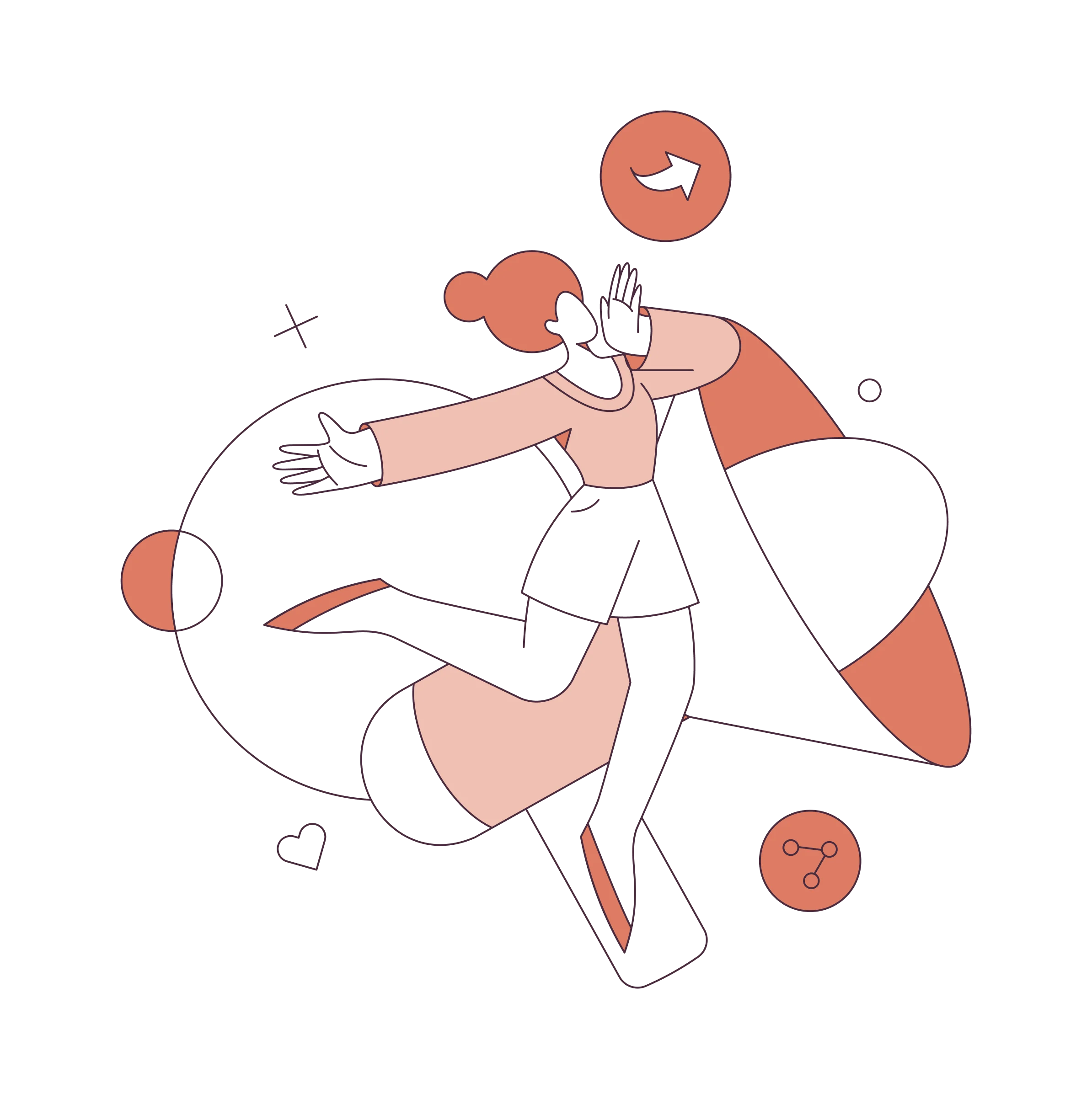 Linkedin illustration