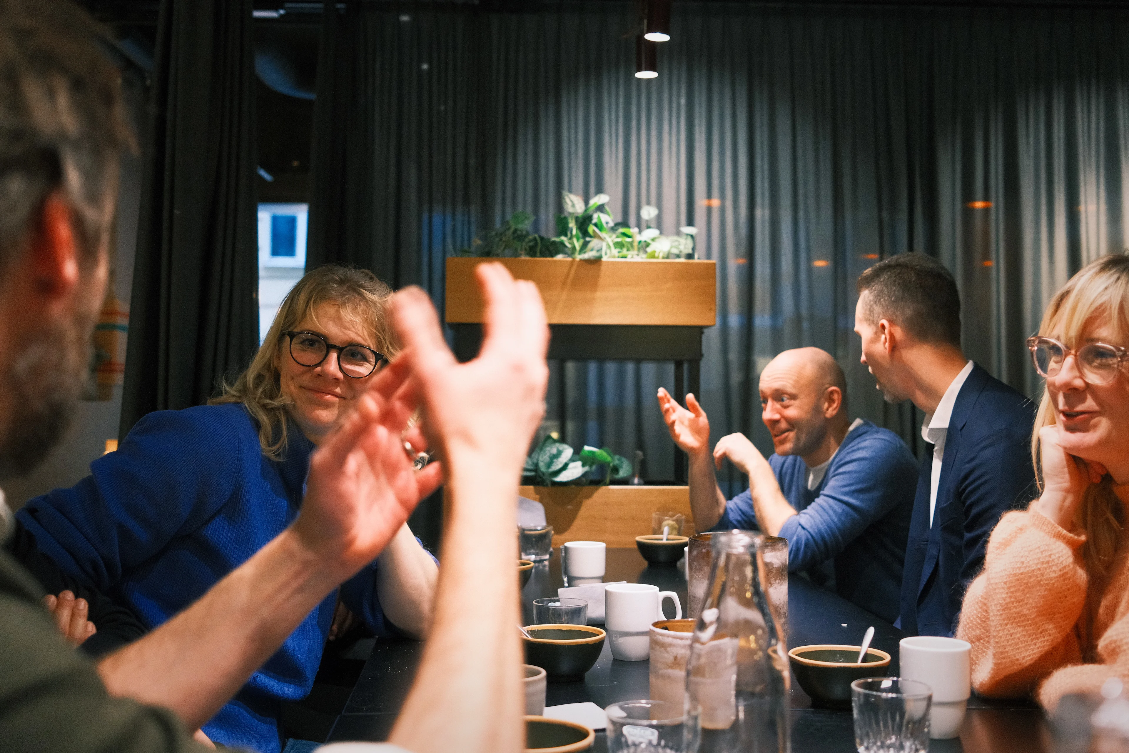 Mint & Friends lunch på Downtown Camper