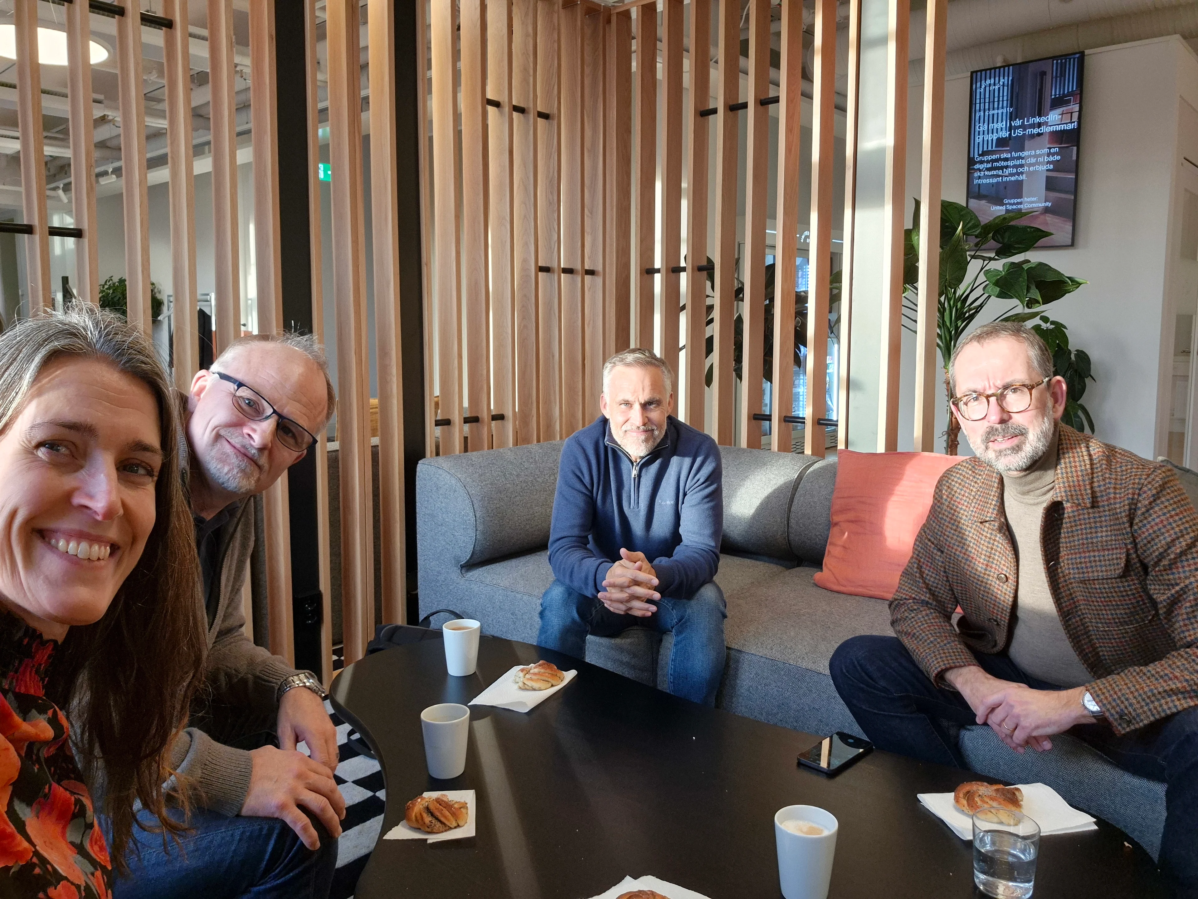 Anna, Jonas, Mats, Micke