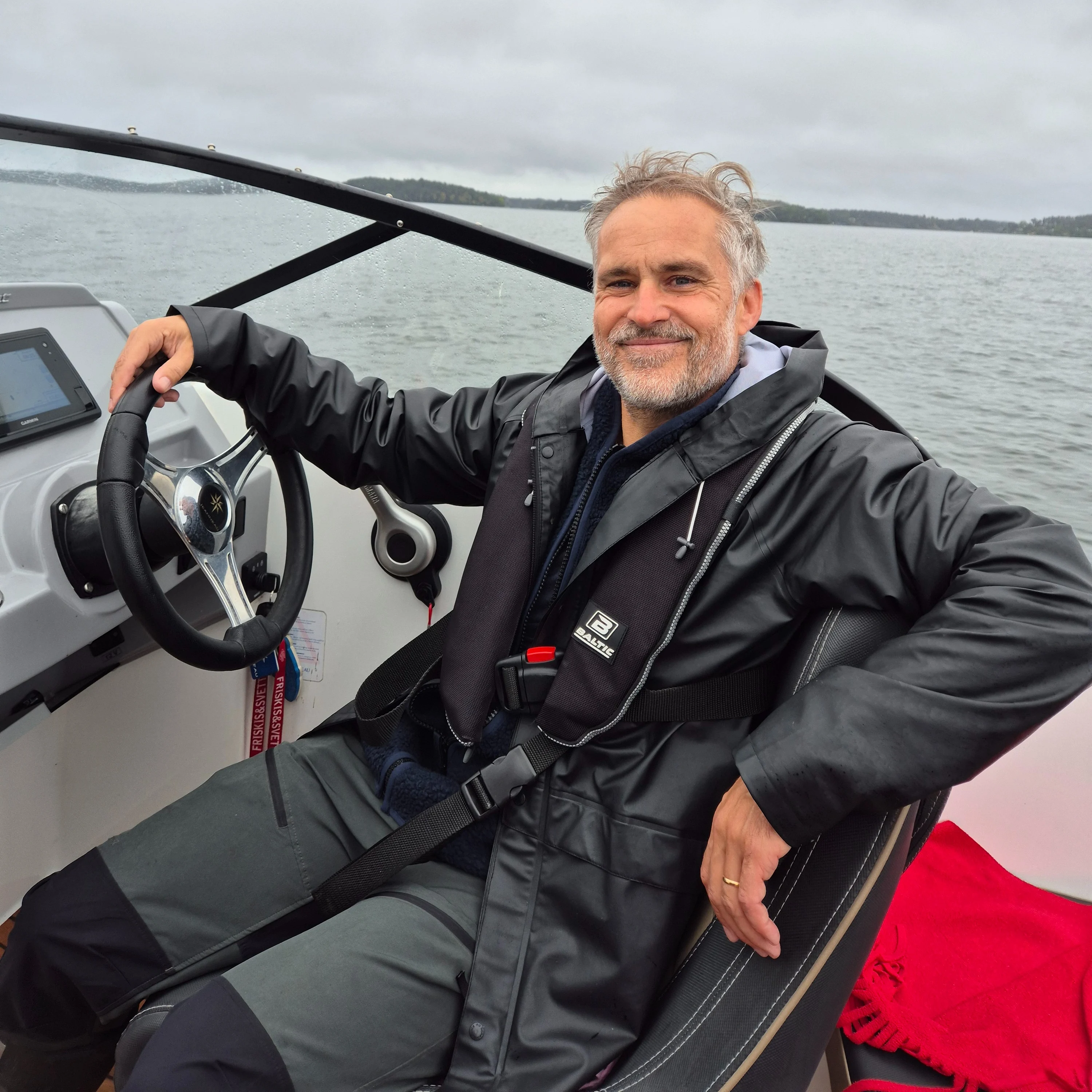 Mats motorbåt