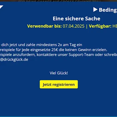 drueckglueck-unglueckspraemie