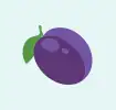 Large plum icon