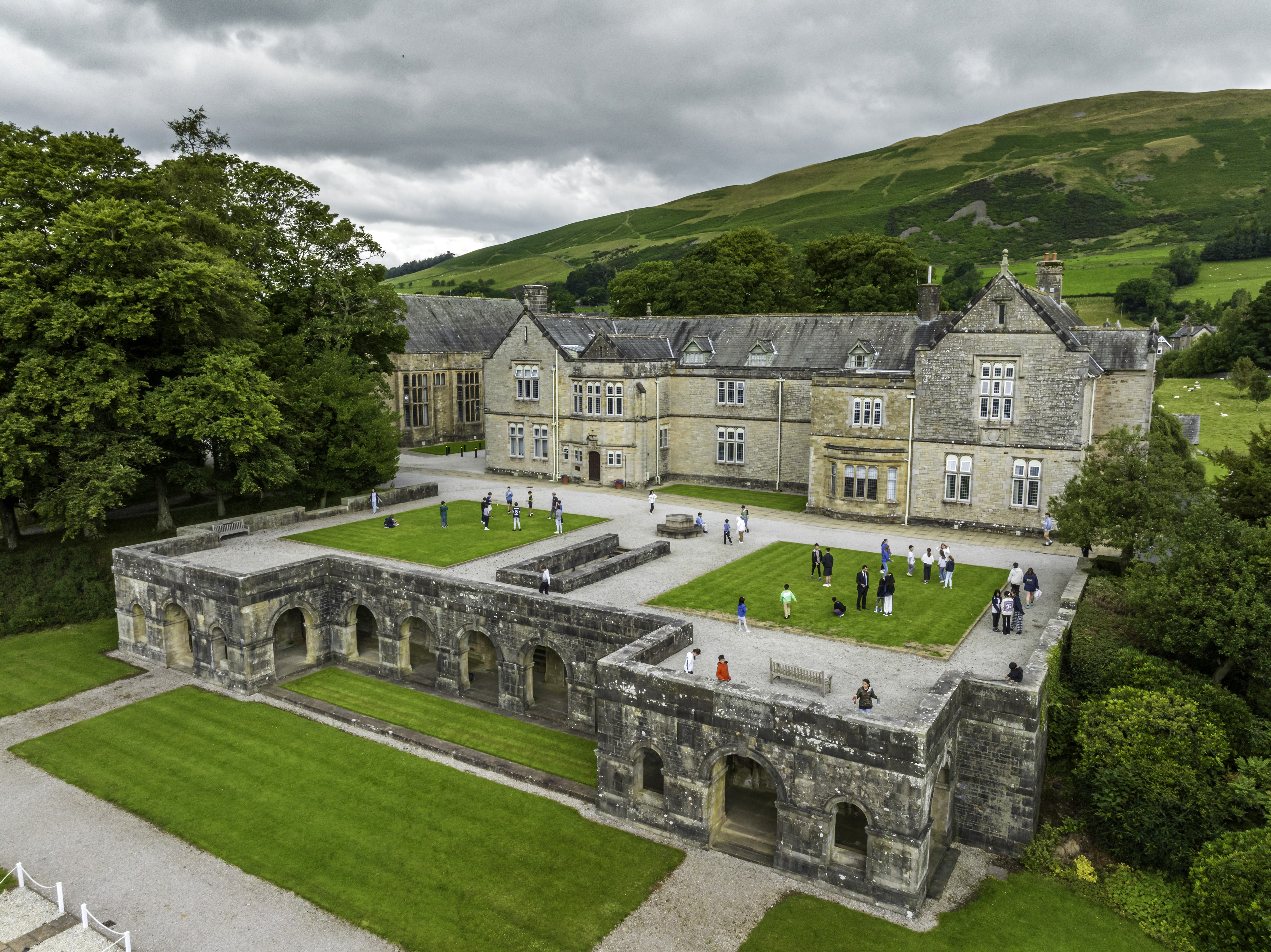 Sedbergh International Summer School - View of the main school building