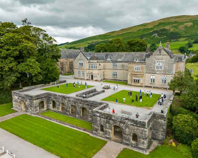 Sedbergh International Summer School - View of the main school building Sedbergh International Summer School - View of the main school building