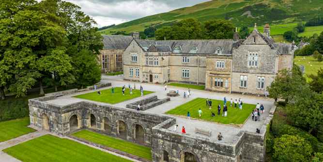 Sedbergh International Summer School - View of the main school building Sedbergh International Summer School - View of the main school building